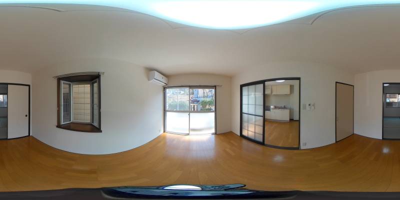 パノラマ画像洋室