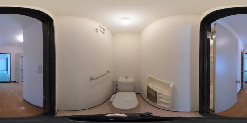 パノラマ画像トイレ