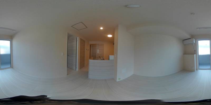 パノラマ画像リビング