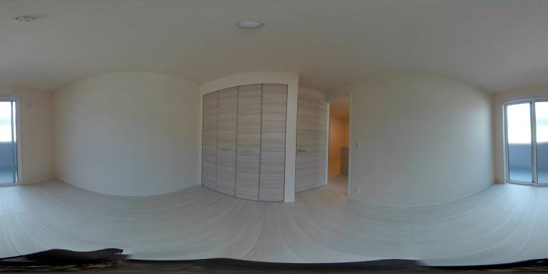 パノラマ画像洋室