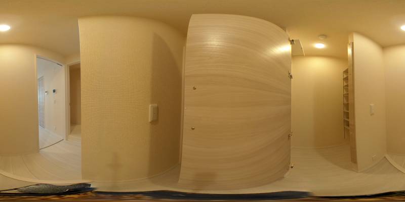 パノラマ画像玄関