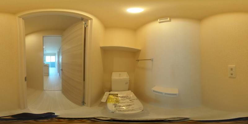 パノラマ画像トイレ