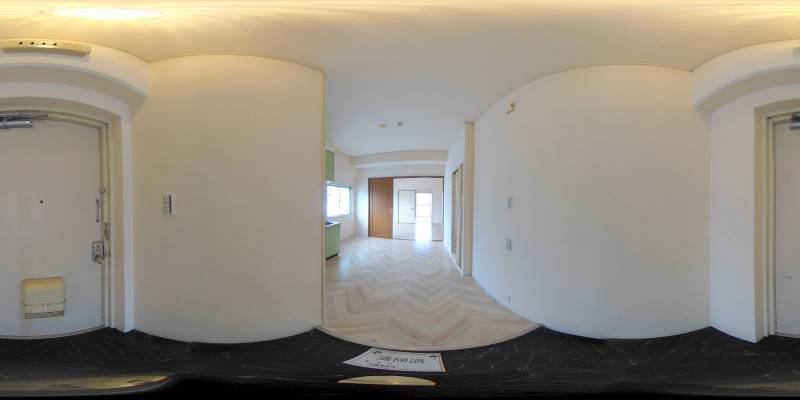 パノラマ画像玄関