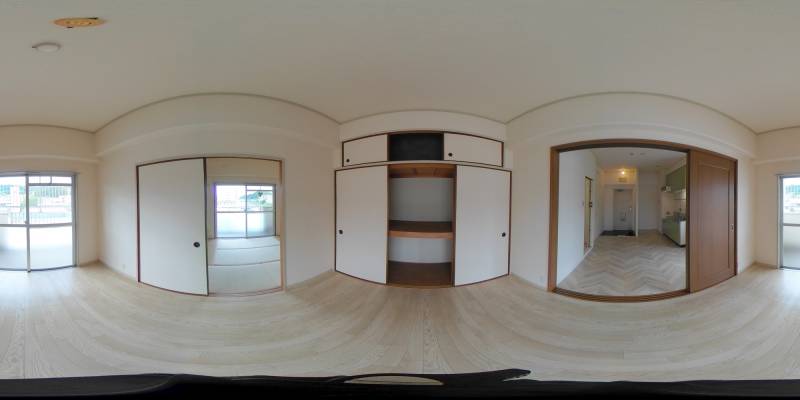 パノラマ画像洋室