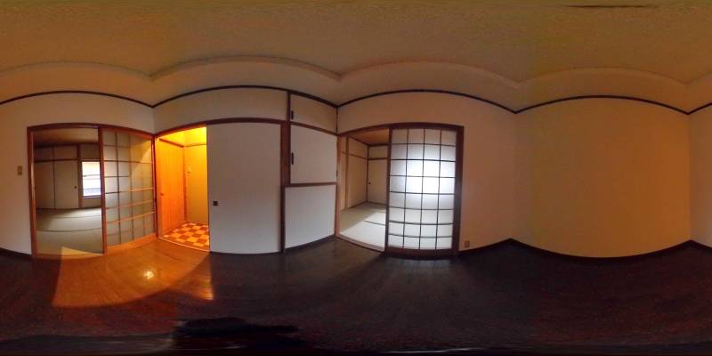 パノラマ画像洋室