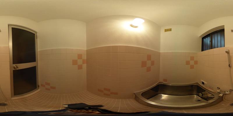 パノラマ画像バスルーム