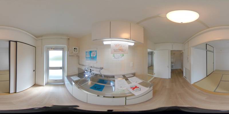 パノラマ画像キッチン