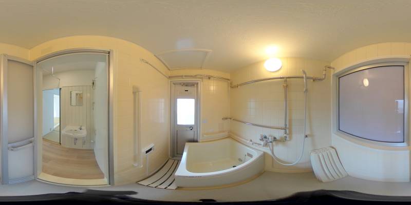 パノラマ画像バスルーム