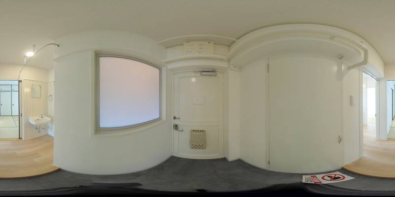 パノラマ画像玄関