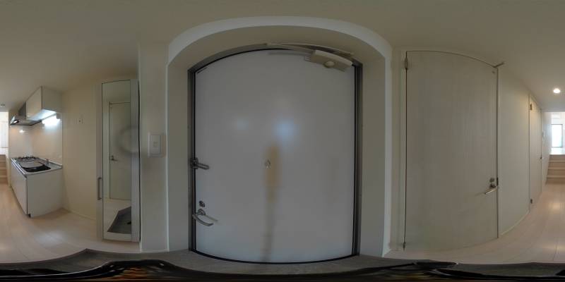 パノラマ画像玄関