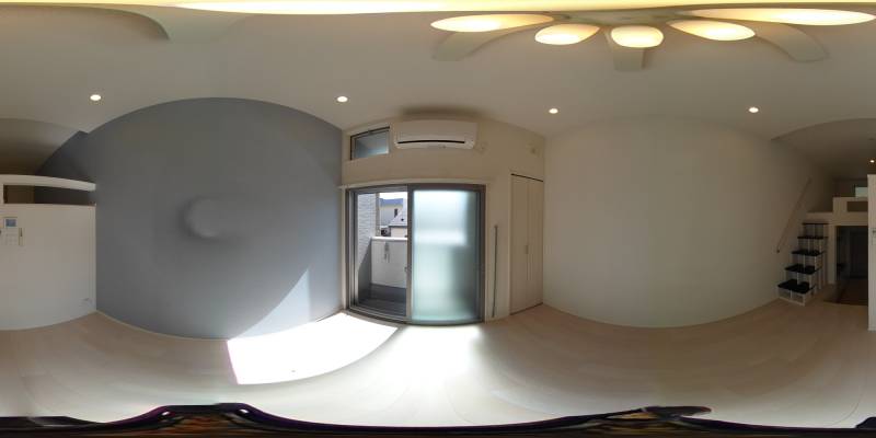 パノラマ画像洋室