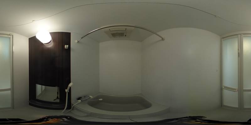 パノラマ画像バスルーム