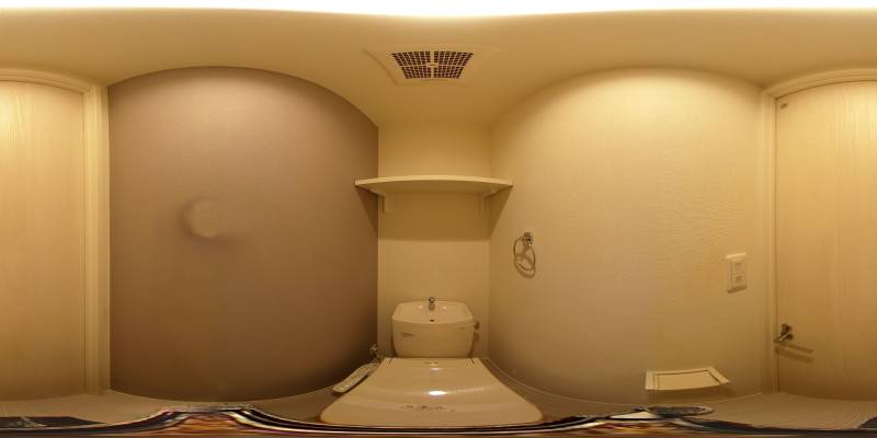 パノラマ画像トイレ