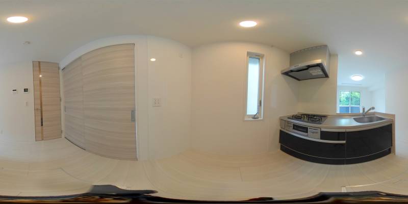 パノラマ画像キッチン