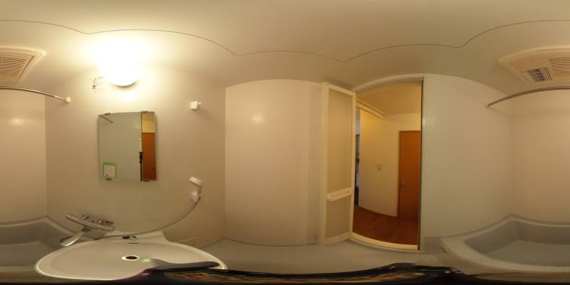 パノラマ画像バスルーム