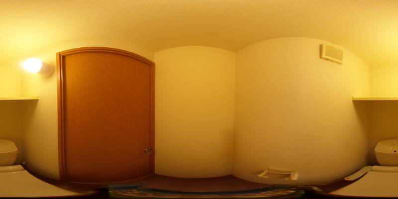 パノラマ画像トイレ