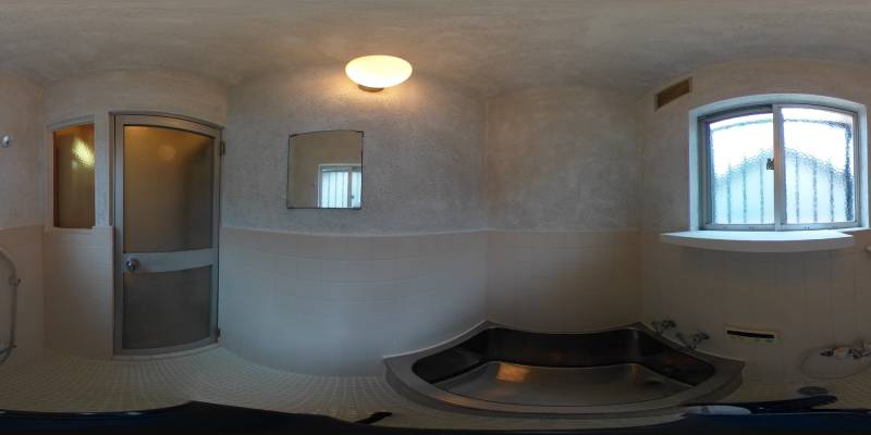 パノラマ画像バスルーム