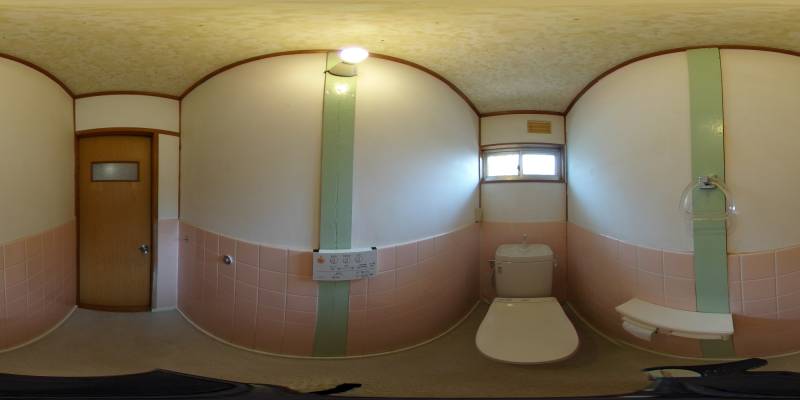 パノラマ画像トイレ