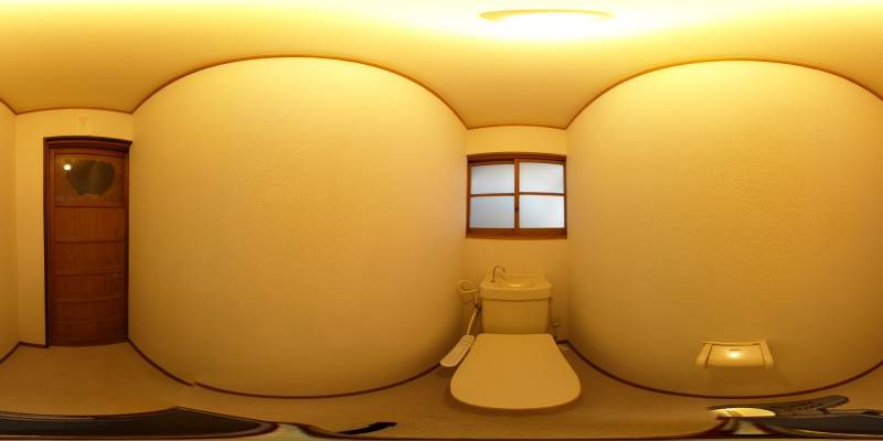 パノラマ画像トイレ