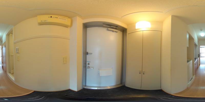 パノラマ画像玄関