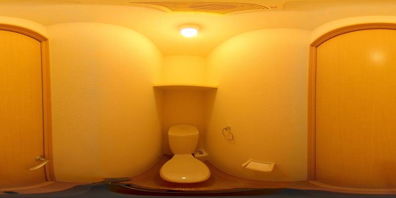 パノラマ画像トイレ