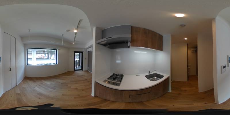 パノラマ画像キッチン