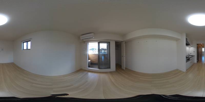 パノラマ画像リビング