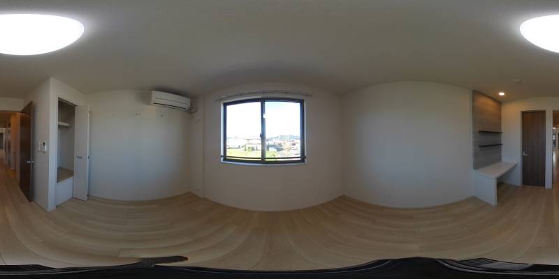 パノラマ画像洋室