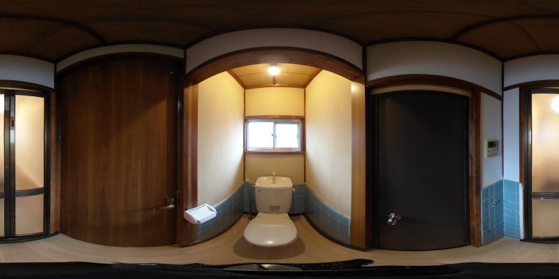 パノラマ画像トイレ