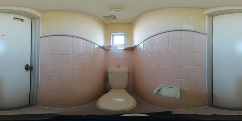 パノラマ画像トイレ