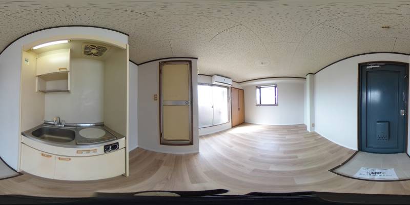 パノラマ画像キッチン