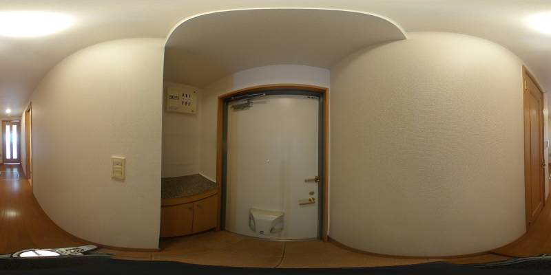 パノラマ画像玄関