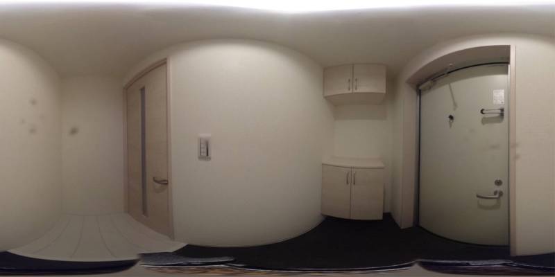 パノラマ画像玄関