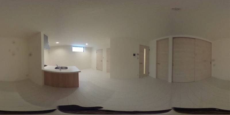 パノラマ画像キッチン