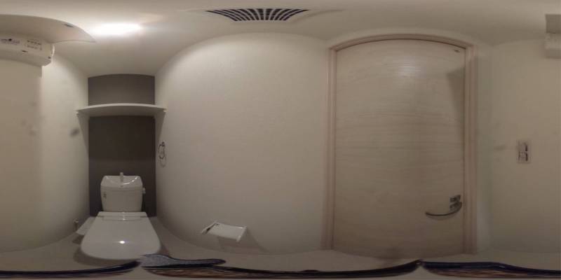 パノラマ画像トイレ