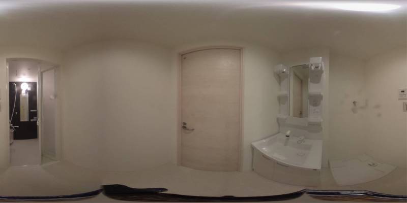 パノラマ画像洗面所