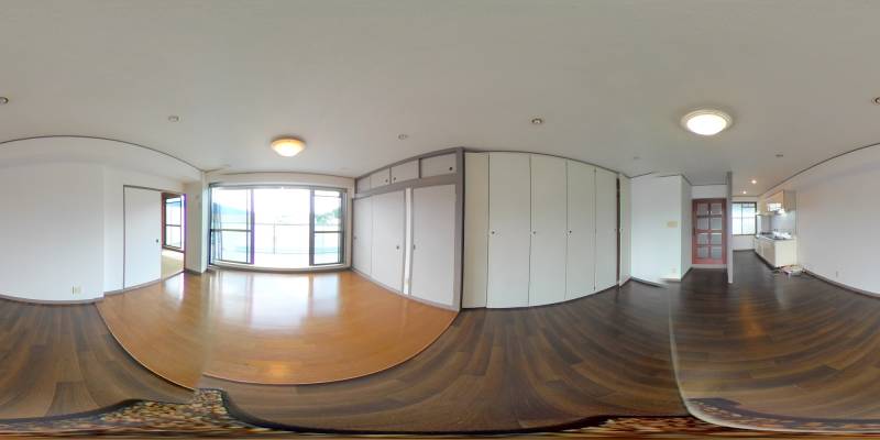 パノラマ画像リビング