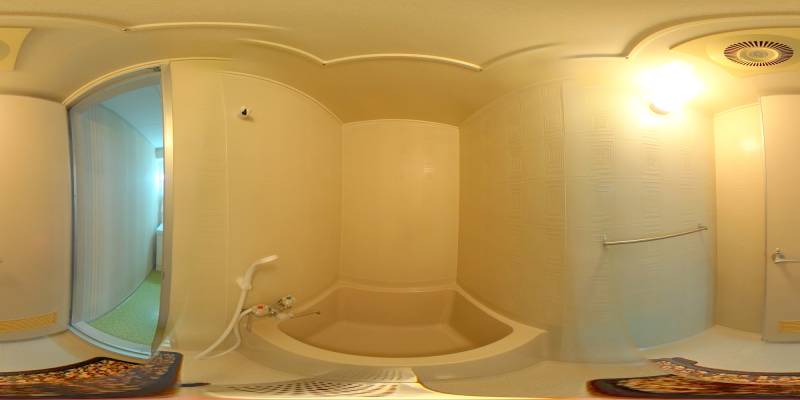 パノラマ画像バスルーム