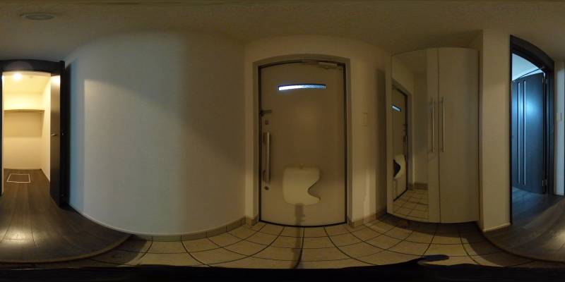 パノラマ画像玄関