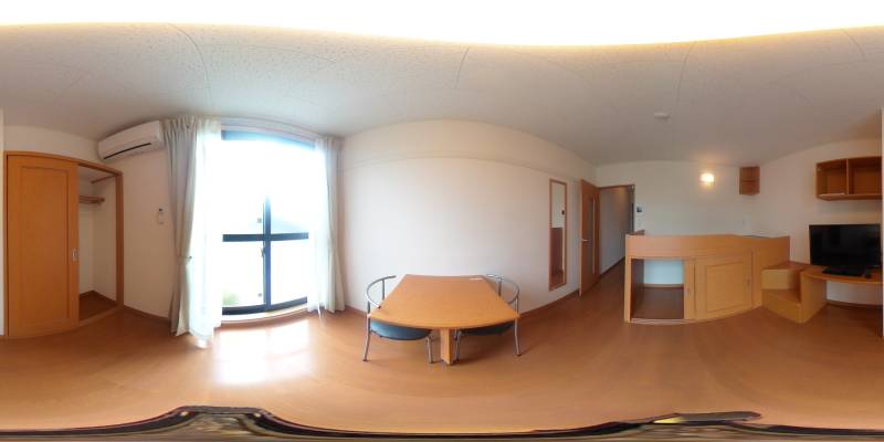 パノラマ画像洋室