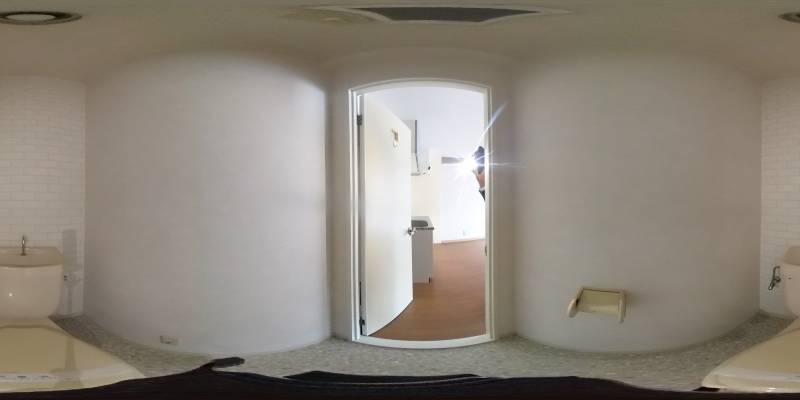 パノラマ画像トイレ