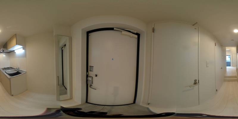 パノラマ画像玄関