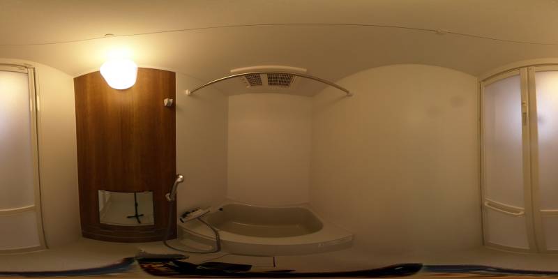 パノラマ画像バスルーム