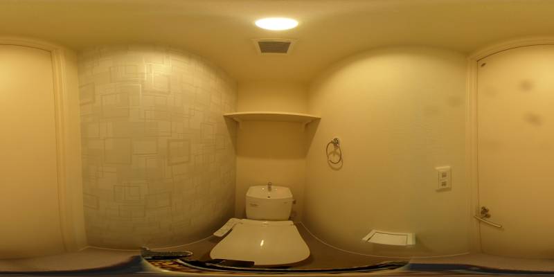 パノラマ画像トイレ