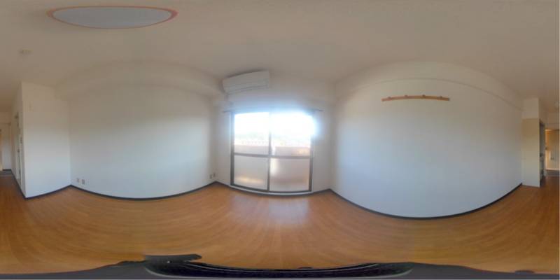 パノラマ画像洋室