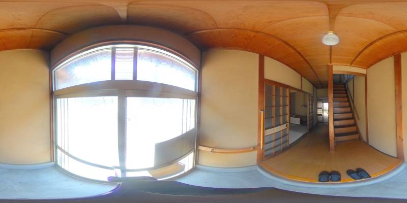 パノラマ画像玄関