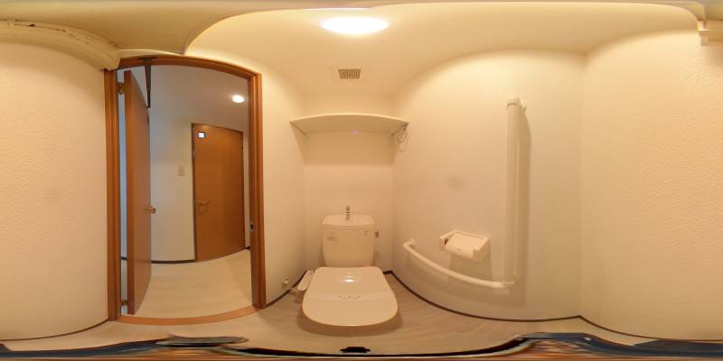 パノラマ画像トイレ