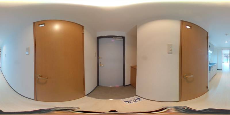 パノラマ画像玄関