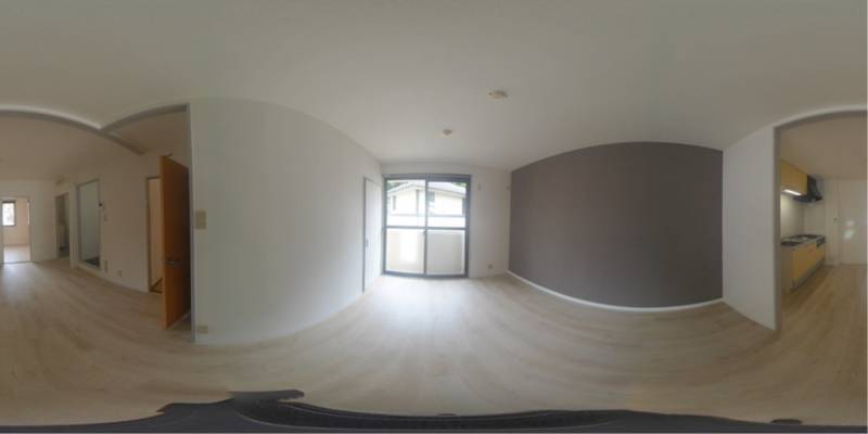 パノラマ画像リビング