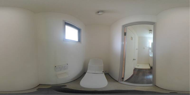 パノラマ画像トイレ